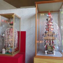 模型が展示されています