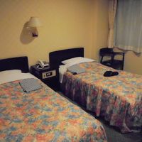 客室内。暖房が少し暑かった。