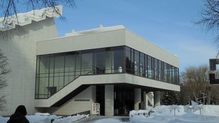 冬の札幌観光で行きました。（北海道立近代美術館）