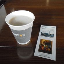 ロビーでひと休み