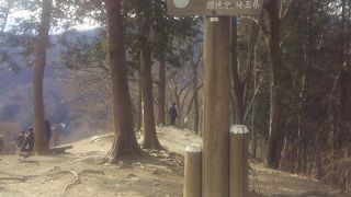 ロープウエイで簡単登山