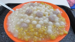 とうもろこしとピーナツのかき氷