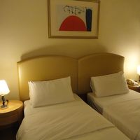 シングルベッドが二つです