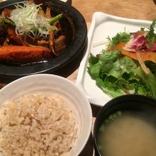 野菜たっぷりランチ