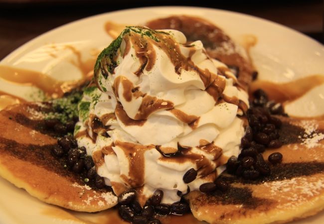 パンケーキが美味しい