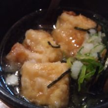 揚げだし豆腐