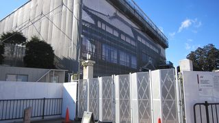 改修工事中で夏公開予定だそうです