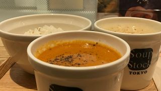 スープでほっこり