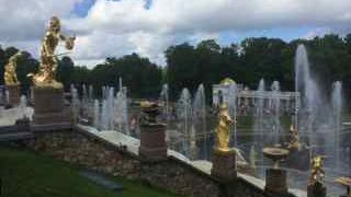 噴水がたくさん