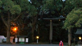 夜の訪問は注意してくださいね