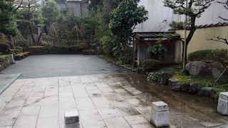 にし茶屋街の休憩所