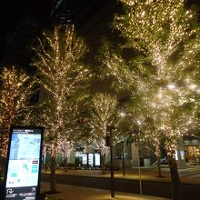 センチュリー豊田ビル　クリスマスイルミネーション