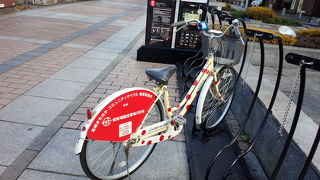 市内散策に便利な自転車