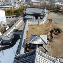 天守から