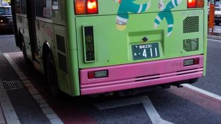 コンパクトで可愛い循環バス