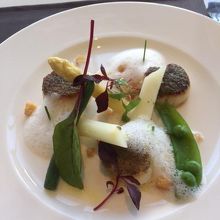 ホタテのグリルです。