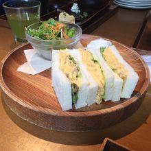 たまごサンドも美味しかったです。