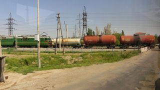 ウズベキスタンには鉄道は少なかった