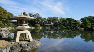 ニッタの創業者、新田長次郎の別荘庭園