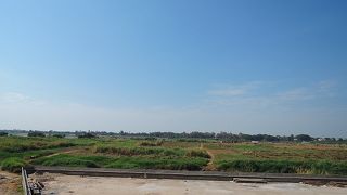 向かい側はタイ領土