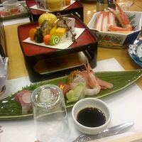 蟹懐石プラン（この他に茶碗蒸し　蟹天ぷら　蟹すき　デザートが