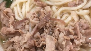 美味しい立ち喰いうどん