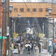 円頓寺前の商店街