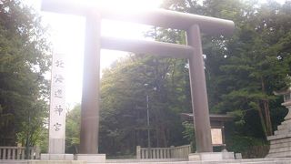 歴史ある神社
