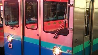 普通列車の座席は海側と山側で乗り心地に格段の差があります