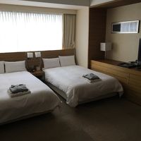 部屋は35平米位でした