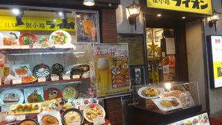 ビヤホールだがランチもある