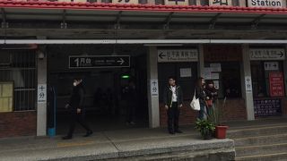 のどかな駅。