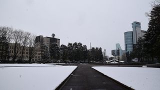 屋根のある休憩所