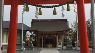 再開発ビルの2階