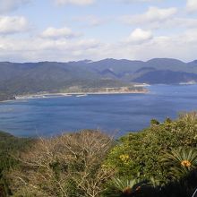 道の駅からの展望