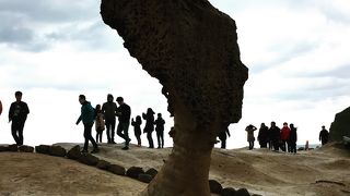 行って良かった。野柳地質公園の女王頭