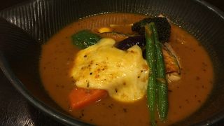 初めてスープカレーを頂きました。