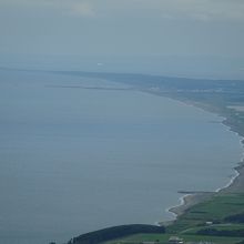 オホーツクの海岸線