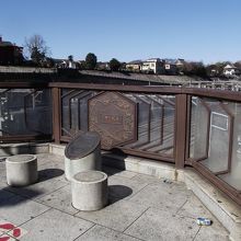 バルコニー手前からJR線路側 (左手) の眺め