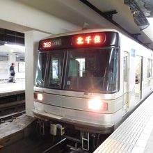 日比谷線の電車