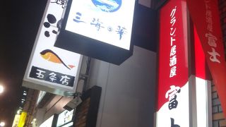 駅直結に近い繁華街