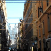 ローマの街を徒歩で散策