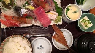 新鮮な地魚をこちらで！