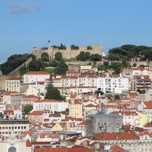 『サン・ペドロ・デ・アルカンタラ展望台』から望む