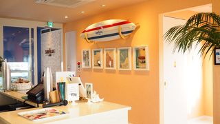 ハワイアンなカフェ