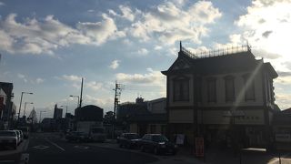 雰囲気のある路面電車