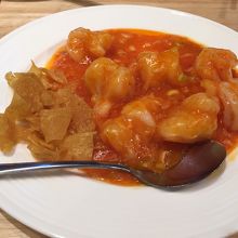 普通のエビチリ