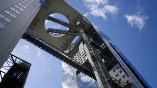 大阪が一望の展望台