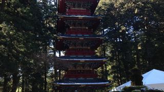 表参道にある五重塔