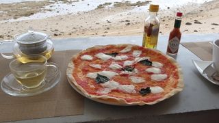 伊良部島にあるオシャレなピザ屋さん